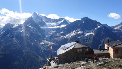 Domhutte e Weisshorn