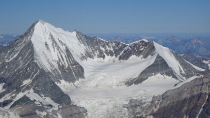 Weisshorn dalla vetta del Dom de Mischabel