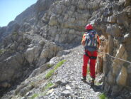 inizio della ferrata