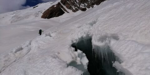 Crepacci sulla via del ritorno