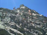 Primo risalto in cui siamo ritornati sui nostri passi per attraversare a dx