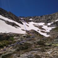 Nevaietto e sentiero ufficiale in blu