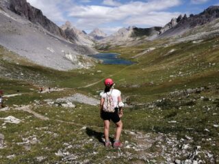 Vista lago dell'Oronaye