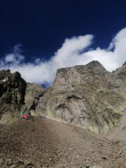 L'attacco della via