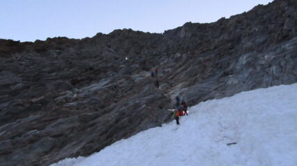 Attacco della risalita del Festijoch