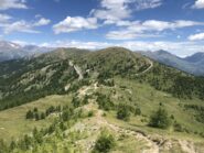 Bel sentiero di cresta