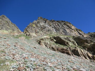 Canale per Passo del Piz e Rocca Brosse'.