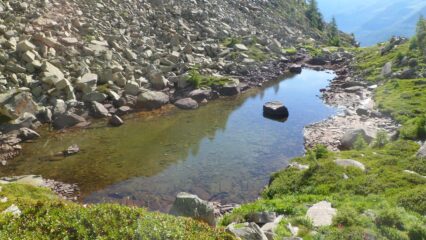 Laghetto a quota 2250 m