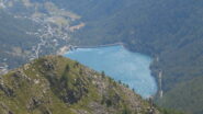 l lago di Ceresole dal Col di Nel
