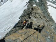 Attacco ferrata Furggen.