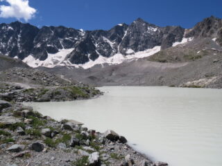 Quel che resta del ghiacciaio