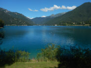 Vista sul lago verso Pieve