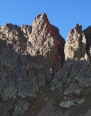 il tracciato della via 