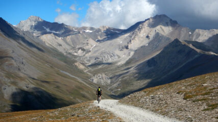 Discesa verso il Col Basset