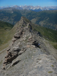 Discesa sulla Cote Blegier