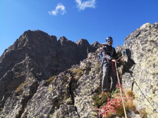 sosta in cima al torrione
