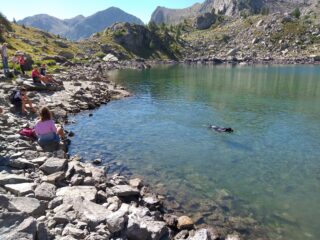 Lago di Sant'Anna + Daisy
