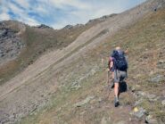 traverso alla dorsale finale del rosso