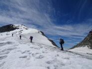 salendo verso la cima del Piz Murtel