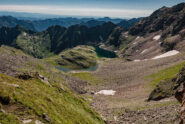 Dal colletto laghi Tailly e in fondo colle Pisse