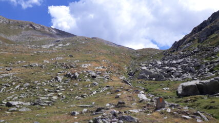 Tratto finale prima del colle