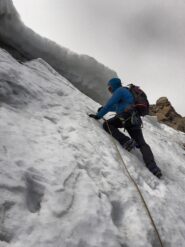 Tratto impegnativo prima del pianoro sommitale