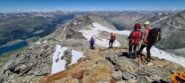 iniziata la discesa dal Piz Corvatsch
