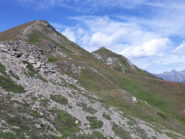 Punta Metz e Punta Chaligne dalla cresta di salita