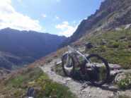 al col Manzol: vista sulla discesa verso il rif. Granero