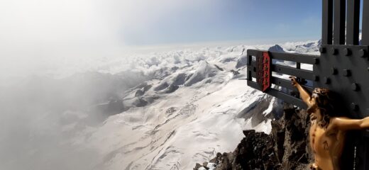 Il Monte Rosa dalla vetta