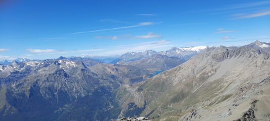 Il Moncenisio dalla cima