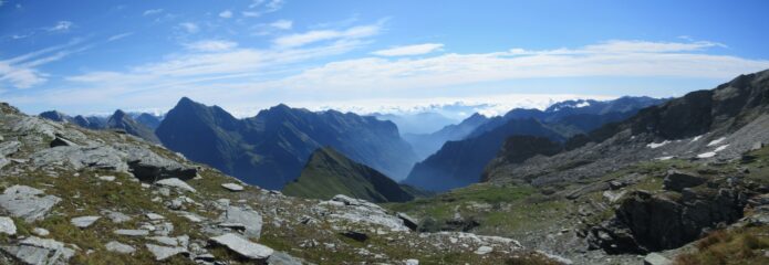 Maestosa vista sulla Valsesia