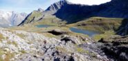 discesa verso i laghi ferret