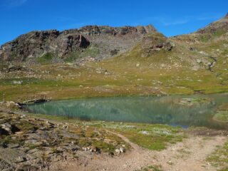 Lo splendido pianoro dopo la Oreste's Hutte.