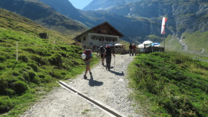 arrivando a Malga Lazins