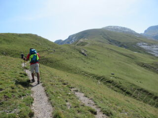 Verso la Sella Seirasso - Brignola.