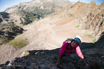Lungo il Pilastro di Oscar sullo zoccolo