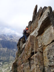L'ultimo gendarme: meglio scontornarlo bassi a dx