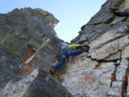 Sul diedro di uscita (foto mgulliver)