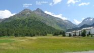 Il Piz da la Margna  visto dal Malojapass 1815mt.