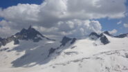 Panorama sul ghiacciaio del Gigante