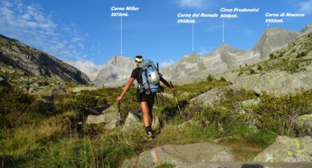 Salito le Scale del Miller esco nella bellissima Val Miller.