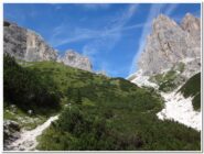 Si incomincia a vedere il rifugio Carducci