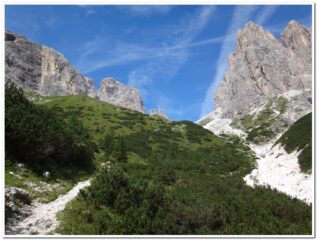Si incomincia a vedere il rifugio Carducci