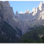 La valle che porta l bivacco Battaglione Cadore

