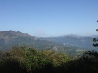 Panorama verso l'interno