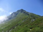 La cima scendendo alla Colla del Pizzo