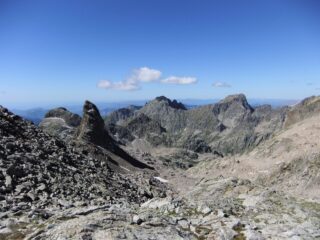 Dal Pas de la  Fous , il vallone del Rifugio Nizza 
