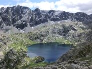 Lago Nero scendendo nel pomeriggio