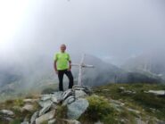In vetta alla Punta del Zucco